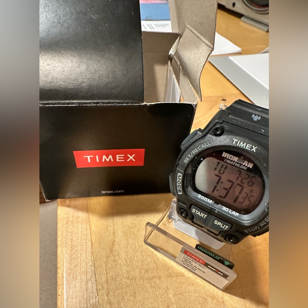 Timex Ironman Black Shock-Resistant Watch